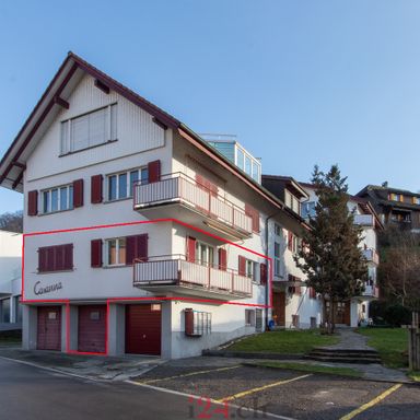 Kompakte 4. Zi. Wohnung mit Balkon