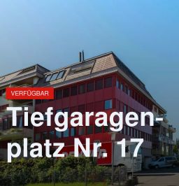 Neu im Angebot: Tiefgaragenplatz Nr. 17